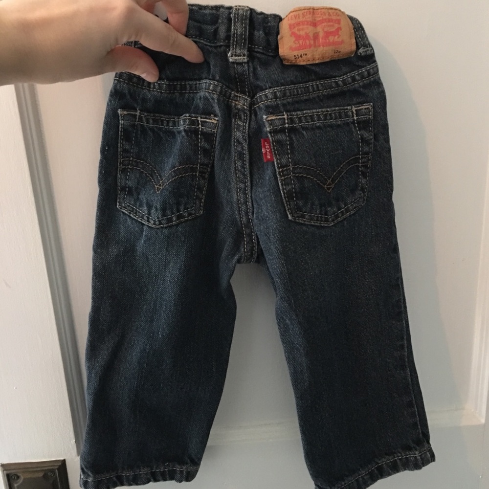 Barley warn boys Levi’s